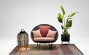 Tika lantern teak base