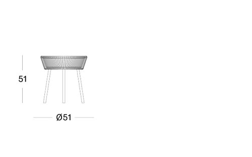 Loop side table