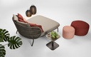 Olaf outdoor pouffe