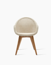 Edgard dining chair teak base