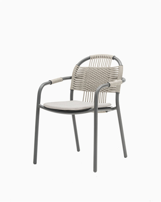 Cleo dining armchair (Sage green)