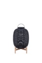 Tika lantern teak base large
